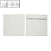 Briefumschl?ge quadratisch 220 x 220 mm, haftklebend, wei?, 210g/qm, 250 St.