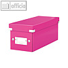 Ablagebox Click & Store WOW, für CD-Hüllen, 143 x 136 x 352 mm, pink, 6041-00-23