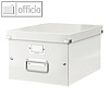 LEITZ Aufbewahrungsbox Click & Store WOW, für DIN A4, weiß, 6044-00-01