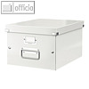 LEITZ Aufbewahrungsbox Click & Store WOW, f?r DIN A4, wei?, 6044-00-01