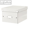 LEITZ Aufbewahrungsbox Click & Store WOW, f?r DIN A5, wei?, 6043-00-01