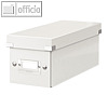 Ablagebox Click & Store WOW, f?r CD-H?llen, 143 x 136 x 352 mm, wei?, 6041-00-01