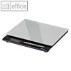 MAUL Briefwaage MAULsquare, Tragkraft 2000g, Glasteller, 1664595