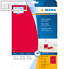 Herma Universal-Etiketten, 99.1 x 67.7 mm, Rand, neon-rot, 160 Stück, 5046