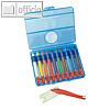 Eberhard Faber Wachsmalkreide wasserl?slich, 10 er Etui, 521110