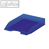 Durable Briefkorb Serie Basic transluzent-blau