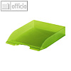 Durable Briefkorb BASIC, DIN A4-C4, transparent-grün, 6 Stück, 1701673017