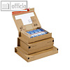 ColomPac Versandkarton, Gr??e A5, 215 x 155 x 43 mm, braun, 20er Pack, CP 066.02