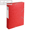 Dokumentenbox CARTOBOX, DIN A4, Karton 500 my, R?ckenbreite 60 mm, rot, 16009H