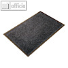 DOORTEX Schmutzfangmatte ULTIMAT, 90 x 150 cm, grau meliert, FC490150ULTGR