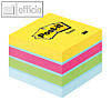 Post It Haftnotizwuerfel ultrafarben