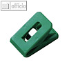 Briefklemme SIGNAL 1, 25 x 43 mm, 19 mm Klemmweite, gr?n, 10 St?ck, 1111-60