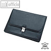 Alassio Dokumententasche TISSANO, Nappaleder, schwarz, 41021