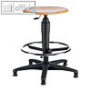 Drehhocker "TEC 60 - Holz Counter", Sitzh?he 59 - 84 cm, Fu?ring, 72260HO1T
