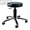 Topstar Drehhocker "TEC 70 - chrom", Sitzh?he 42-55 cm, schwarz, 72279 D10