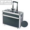 Trolley-Pilotenkoffer C-2, Carbon-Optik, Aluminium, 455 x 335 x 150 mm, 45129