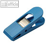 Laurel Briefklemmer BIG PEG, 33 x 120 mm, blau, 4 St?ck, 1176-30