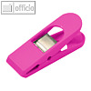 Laurel Briefklemmer BIG PEG, 33 x 120 mm, pink, 4 St?ck, 1176-40