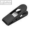 Laurel Briefklemmer BIG PEG, 33 x 120 mm, schwarz, 4 St?ck, 1176-11