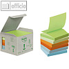 Haftnotizen Recycling Z-Notes, 76 x 76 mm, pastellgelb, 6 x 100 Blatt, R330-1B