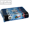 Auskleides?cke f?r M?lltonnen, 240 Liter, 135 x 120 cm schwarz, 60 St?ck, 11037