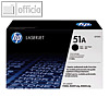 HP Toner 51A schwarz - ca. 6.500 Seiten, Q7551A