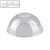 Papstar Dom-Deckel "Hurricane", ? 9,5 cm, ohne Lochung, glasklar, 800 St., 11314