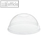 Papstar Dom-Deckel "Hurricane", ? 9.5 cm, mit Lochung, glasklar, 800 St., 11315