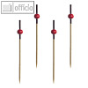 Papstar Fingerfood - Spie?e "Red Pearl", L 7 cm, Bambus, 1500 St?ck, 81006