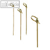 Papstar Fingerfood - Bambus-Spie?e "Knoten", L 6 cm, 250 St?ck, 16769