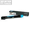 Lexmark Toner für X950, ca. 24.000 Seiten, cyan, X950X2CG