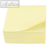 officio Haftnotizw?rfel, 75 x 75 mm, gelb, 400 Blatt, KF01346