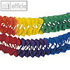 Papstar Groraumgirlande Papier Rainbow - Ø 25 cm x L 10 m