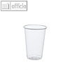 Papstar Kaltgetr?nkebecher "pure", 0.2 l, ? 7.03cm, 9.7cm hoch, 3.000 St., 16176
