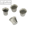 Papstar Kerzenh?lsen, ? 1.9 cm, H 2.7 cm, silber, 216 St?ck, 81736