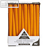 Papstar Leuchterkerzen, Ø 2.2 cm, H 25 cm, orange, 2x 50 Stück, 10393