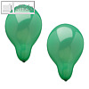 Papstar Luftballons, ? 25 cm, gr?n, 500er-Pack, 18954