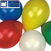 Papstar Luftballons, rund, Ø 32 cm, farbig sortiert, 120er-Pack, 18676