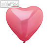 Papstar Luftballons "Herz", ? 26 cm, rot, 120er-Pack, 19320