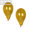 Papstar Luftballons, Ø 25 cm, gold, 120er-Pack, 18968