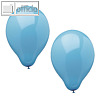 Papstar Luftballons, Ø 25 cm, hellblau, 120er-Pack, 19887
