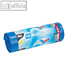 Papstar M?lls?cke, 240 Liter, 125 x 100 cm, 60 my, blau, 6 x 10 St?ck, 12447