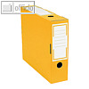smartboxpro Archivschachtel, 315 x 260 x 96 mm, gelb/weiß, 226151220