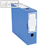 smartboxpro Archivschachtel, 325 x 260 x 96 mm, blau/weiß, 226131220