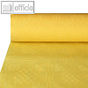Papstar Papiertischtuch Mit Damastpraegung Gelb gelb