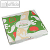 Pizzakartons "pure", 33 x 33 x 3 cm, Cellulose, lebensmittelecht, 100 St?ck