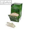 Papstar Pommes-Frites-Gabeln, Holz "pure", 8,5 cm, 6.000 St?ck, 18201