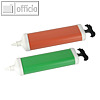 Papstar Pumpe f?r Luftballons, 26 cm x 6 cm, farbig sortiert, 10er-Pack, 18634