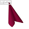 Servietten "ROYAL Collection", 1/4-Falz, 40 x 40 cm, bordeaux, 250 St., 11608
