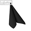 Servietten "ROYAL Collection", 1/4-Falz, 40 x 40 cm, schwarz, 250 St., 10452